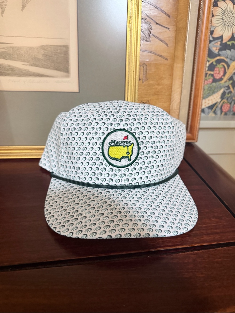 Augusta Sportswear White and Green women’s Masters Logo Cap